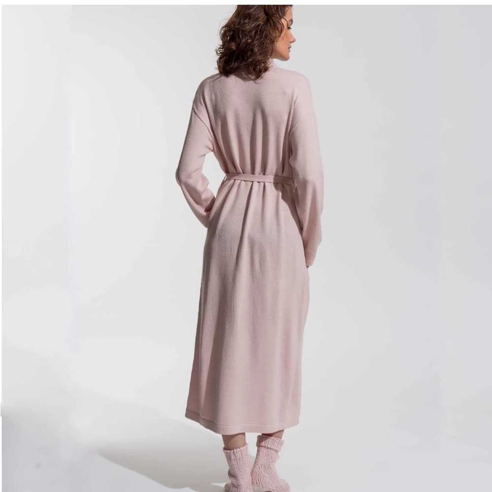 Alicia Adams Alpaca Soft Pink Chill Robe - Picture 3 of 4